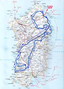 SARDEGNA 4X4 MAPPA OFFROAD 